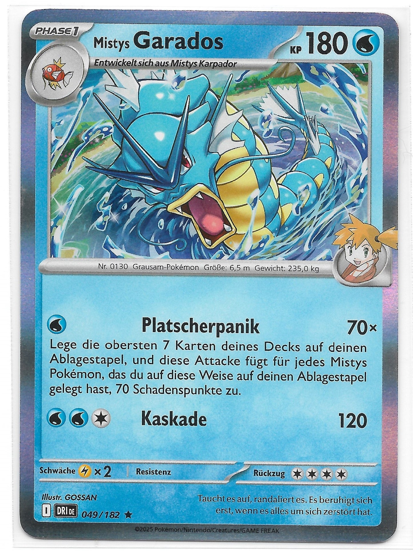 Mistys Garados 049/182 - Einzelkarte Deutsch