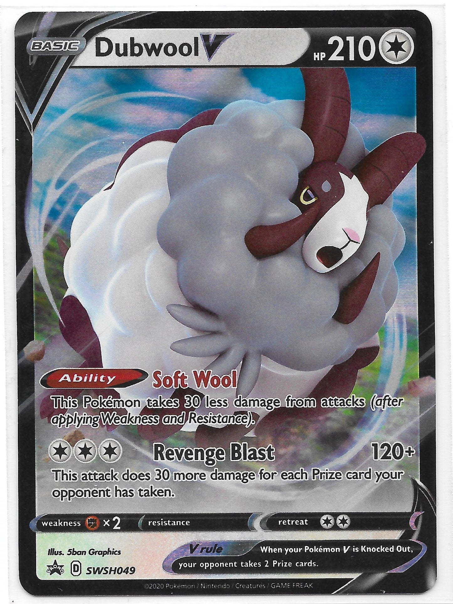 Dubwool V SWSH049 - Einzelkarte Englisch