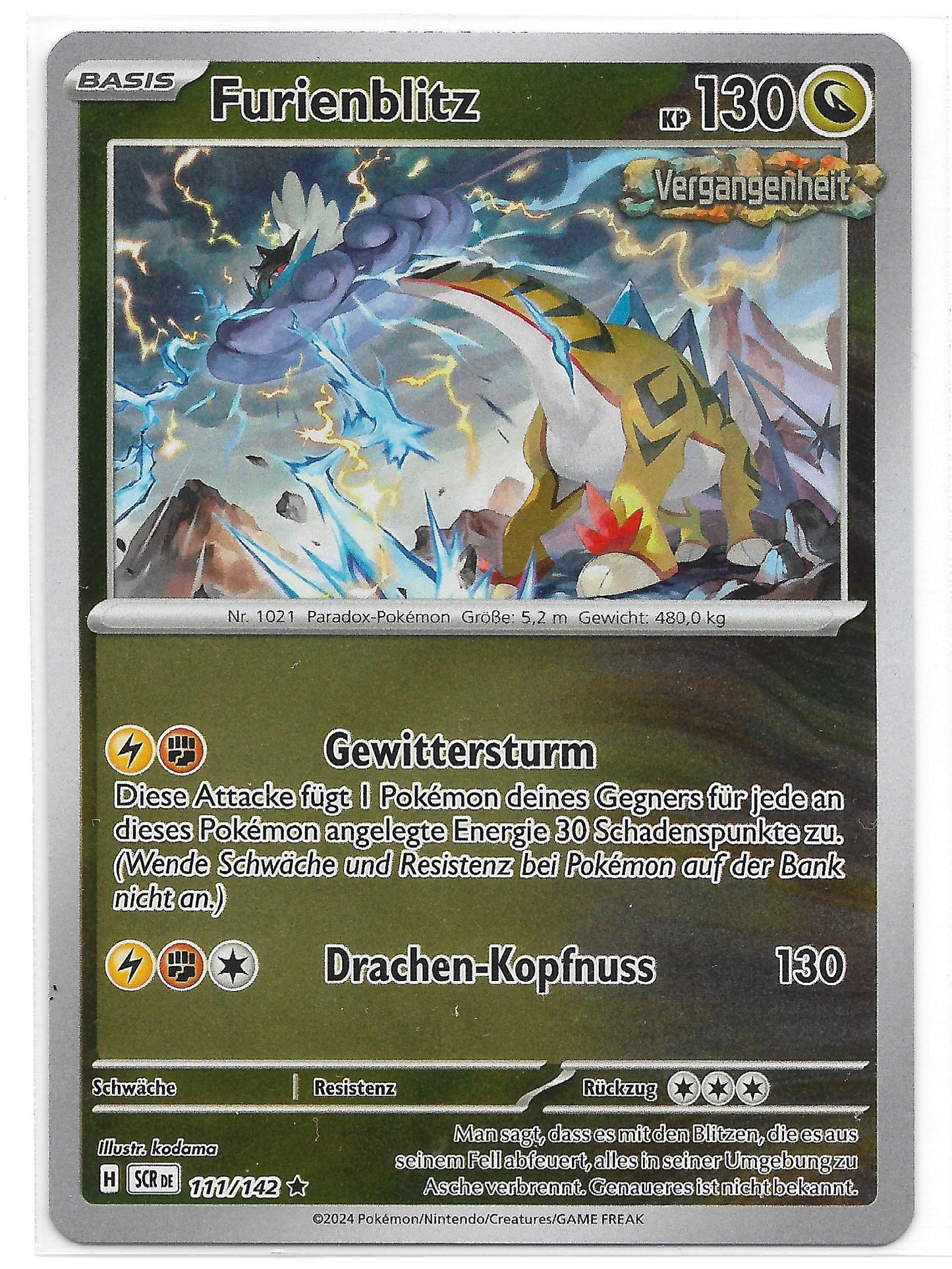 Furienblitz 111/142 - Einzelkarte Deutsch